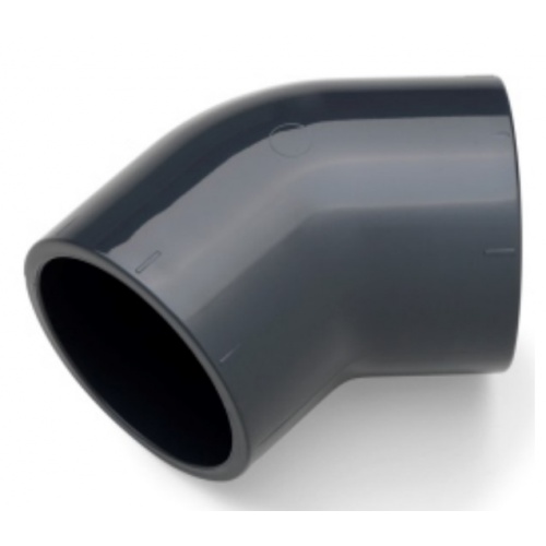 Угол клеевой 45° d200 PN10 Plimat, Португалия купить в интернет магазине Санрай73