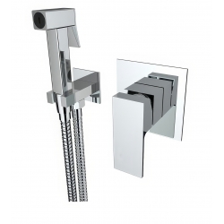 Смеситель с гигиеническим душем VIEIR V393553, встраиваемый, однорычажный, хром