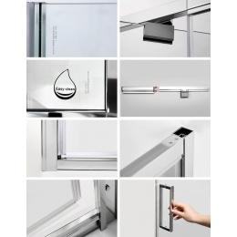 Душевая дверь WasserKraft Berkel 48P12