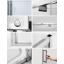 Душевая дверь WasserKraft Berkel 48P12