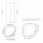 Душевой уголок WasserKraft Leine 35P11