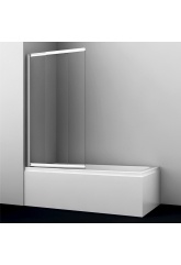 Стеклянная шторка на ванну WasserKraft Main 41S02-100 WasserSchutz