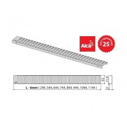Решетка для водоотводящего желоба LINE-550L AlcaPlast