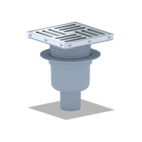 Трап вертикальный  50 (150х150) TA5712 Ани Пласт