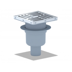 Трап вертикальный  50 (150х150) TA5712 Ани Пласт