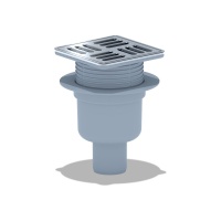 Трап вертикальный  50 (120х120) TA5714M Ани Пласт