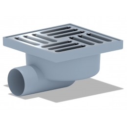 Трап горизонтальный  50 (150х150) комбинированным TQ5112 Ани Пласт