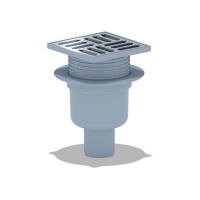 Трап вертикальный  50 (120х120) СУХОЙ TQ5714 Ани Пласт