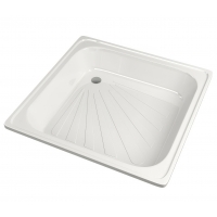 Поддон 80х80х15 стальной Mixline квадрат