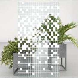 Душевой уголок Triton Мозаика 90х90 В четверть круга, средний поддон (3 места+сифон D50)