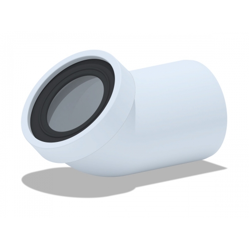 Труба W4220 фановая 110*45° Ани Пласт купить в интернет магазине Санрай73