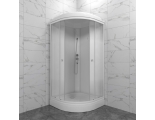 Душевая кабина Triton Лайт 90х90 А, четверть круга, низкий поддон, прозрачное / текстурное, ДН4