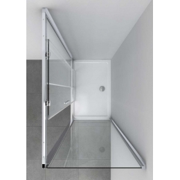 Душевой уголок Vincea Soft VSR-3SO9012CL, 1200*900, хром, стекло прозрачное