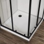 Душевой уголок Vincea квадратный/прямоугольный 1000x800x1950 VSS-5CT8010CLB черный прозрачное