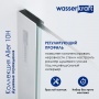 Душевая перегородка WasserKraft Aller 10H06-RP80 Fixed