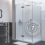 Душевой уголок WasserKraft Aller 10H06LBLACK