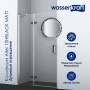 Душевая дверь WasserKraft Aller 10H05RBLACK MATT