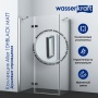 Душевая дверь WasserKraft Aller 10H05RBLACK MATT