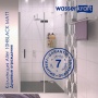 Душевая дверь WasserKraft Aller 10H05RBLACK MATT