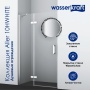 Душевая дверь WasserKraft Aller 10H05RWHITE