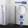 Душевой уголок WasserKraft Berkel 48P03