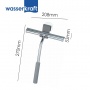 Скребок для душевой кабины WasserKraft K-211