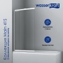 Стеклянная шторка на ванну WasserKraft Main 41S02-100 WasserSchutz