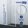 Душевая дверь WasserKraft Neime 19P04