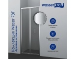 Душевой уголок WasserKraft Weser 78F03
