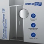 Душевой уголок WasserKraft Weser 78F03