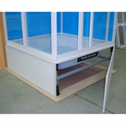 Экран каркаса 90х25 для душевого поддона (комплект 2 шт)