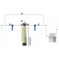 Комплексная очистка на Clack (USA) FS WS1Ci -12М производительность установки до 2,0м3/ч