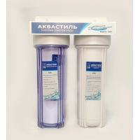 Фильтр колбовый CLASSIC 2-ой с краном АКВАСТИЛЬ