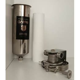 Фильтр магистральный GAPPO SL10, 3/4" сталь нержавеющая 304L + картридж полипропен