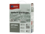 Фильтр под мойку Lemark OPTIMA трехступенчатый, от соли жесткости и хлора, быстросъемный