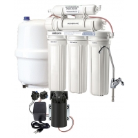 Система обратного осмоса Unicorn FRO-5P пятиступенчатая с помповым блоком