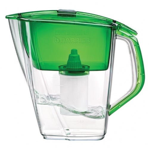 Фильтр-Кувшин Барьер Гранд Нео 4,2л нефрит, зеленый, сменная кассета Жесткость купить в интернет магазине Санрай73