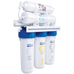 Система фильтрации обратного осмоса Барьер Профи Osmo 100, 5 ступеней с баком и краном