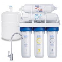 Система фильтрации обратного осмоса Барьер Профи Osmo 100 М, 6 ступеней с баком и краном