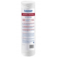 Картридж 10" на 5мкм Барьер Механика Slim Line нить полипропиленовая для горячей воды