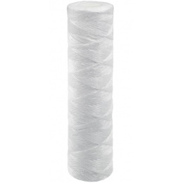 Картридж 10" на 10мкм Барьер Механика Slim Line нить полипропиленовая для горячей воды