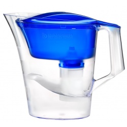 Фильтр-Кувшин Барьер Твист 4,0л синий, сменная кассета Жесткость