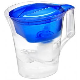Фильтр-Кувшин Барьер Твист 4,0л синий, сменная кассета Жесткость