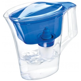 Фильтр-Кувшин Барьер Нова 2,5л синий, сменная кассета Жесткость