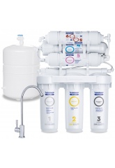 Система фильтрации обратного осмоса Барьер Профи Osmo 100 М Лайт, 6 ступеней с баком и краном