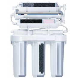 Система фильтрации обратного осмоса Барьер Профи Osmo 100 М Лайт, 6 ступеней с баком и краном