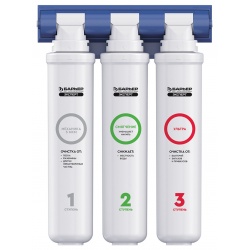 Система фильтрации Барьер Эксперт Смягчение Био, 3 ступени без крана