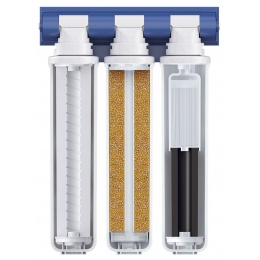 Система фильтрации Барьер Эксперт Смягчение Био, 3 ступени без крана