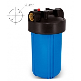 Фильтр магистральный Барьер ВВ10 1" (ниппель переходной 1"х3/4" 2 шт) для холодной воды