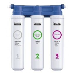 Система фильтрации Барьер Эксперт Жесткость Слим, 3 ступени без крана